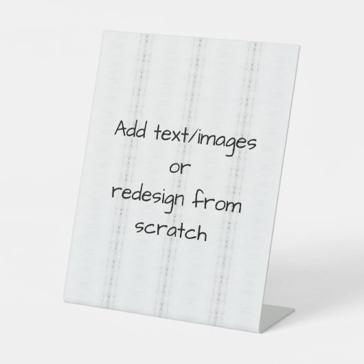 Erstellen Sie Ihre eigenen Sockelschild (Vorderseite)