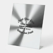 Erstellen Sie Ihre eigenen Sockelschild (Vorderseite)