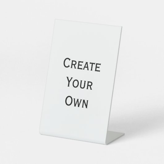 Erstellen Sie Ihre eigenen Sockelschild (Vorderseite)