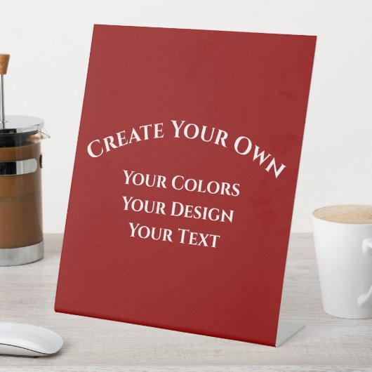 Erstellen Sie Ihre eigenen Sockelschild (In Situ)