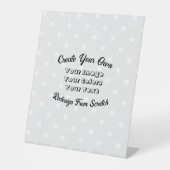 Erstellen Sie Ihre eigenen Sockelschild (Vorderseite)