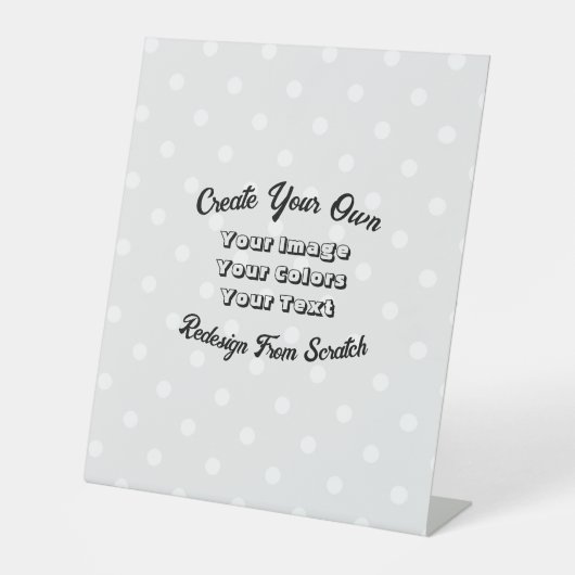 Erstellen Sie Ihre eigenen Sockelschild (Vorderseite)