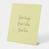 Erstellen Sie Ihre eigenen Sockelschild (Vorderseite)