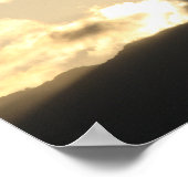 Erstellen Sie Ihre eigenen Sonnenuntergangswolken Poster (Ecke)