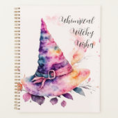 Erstellen Sie Ihre eigenen Spring Rainbow Hexenhut Planer (Vorderseite)