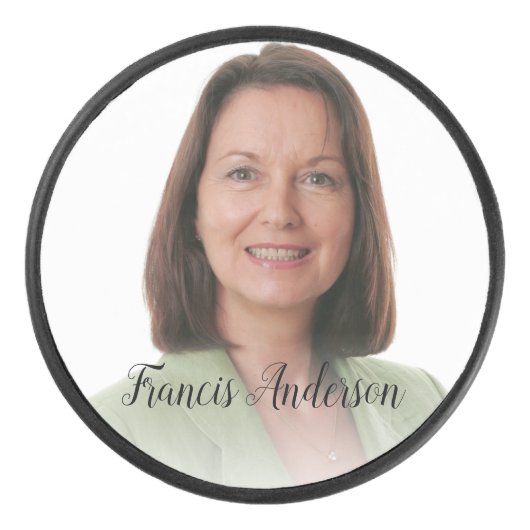 Erstellen Sie Ihre eigenen stilvollen Eishockey Puck (Vorderseite)