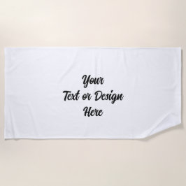 Erstellen Sie Ihre eigenen Strandtuch