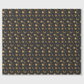 Erstellen Sie Ihre eigenen Sun Moon Stars Celestis Geschenkpapier (Flach)