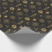 Erstellen Sie Ihre eigenen surrealen Himmelsmond & Geschenkpapier (Ecke)