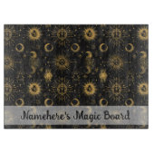 Erstellen Sie Ihre eigenen surrealen Himmelsmond & Schneidebrett (Vorderseite)