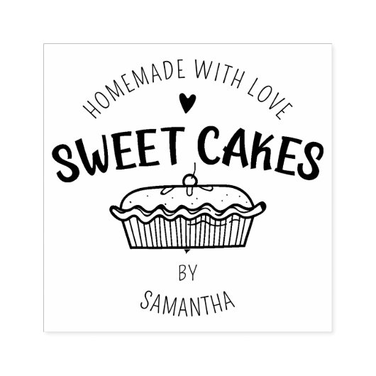 Erstellen Sie Ihre eigenen süßen Kuchen Gummistempel (Prägung)