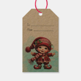 Erstellen Sie Ihre eigenen Tanzabend Weihnachtsbru Geschenkanhänger