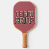 Erstellen Sie Ihre eigenen Team Bridge Fun Games Pickleball Schläger (Vorderseite)