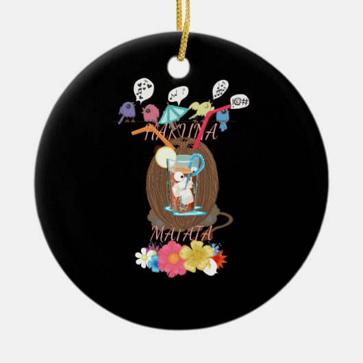 Erstellen Sie Ihre eigenen Tipps für das Summer Ti Keramikornament (Vorne)