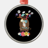 Erstellen Sie Ihre eigenen Tipps für das Summer Ti Silbernes Ornament (Vorne)