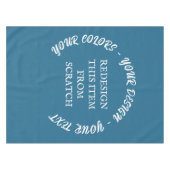 Erstellen Sie Ihre eigenen Tischdecke (Vorderseite (Horizontal))