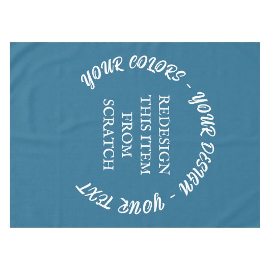 Erstellen Sie Ihre eigenen Tischdecke (Vorderseite (Horizontal))