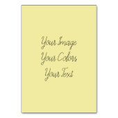 Erstellen Sie Ihre eigenen Tischnummer (Vorderseite)