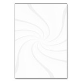 Erstellen Sie Ihre eigenen Tischnummer (Vorderseite)