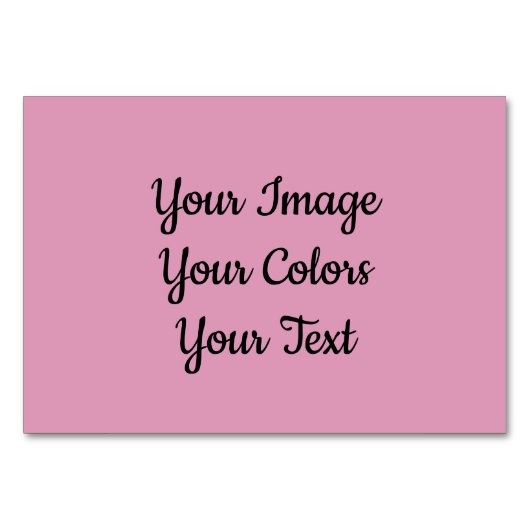 Erstellen Sie Ihre eigenen Tischnummer (Vorderseite)