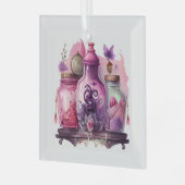 Erstellen Sie Ihre eigenen Trinkflaschen Ornament Aus Glas (Vorderseite links)