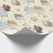 Erstellen Sie Ihre eigenen Trumpf-Angels & Präsent Geschenkpapier (Ecke)