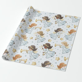 Erstellen Sie Ihre eigenen Trumpf-Engel Geschenkpapier