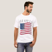 Erstellen Sie Ihre eigenen USA für mich und Sie T-Shirt (Vorne ganz)