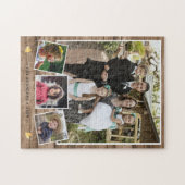 Erstellen Sie Ihre eigenen vier Familiennamen Foto Puzzle (Horizontal)