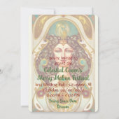 Erstellen Sie Ihre eigenen Viktorianischen Hohepri Einladung (Rückseite)