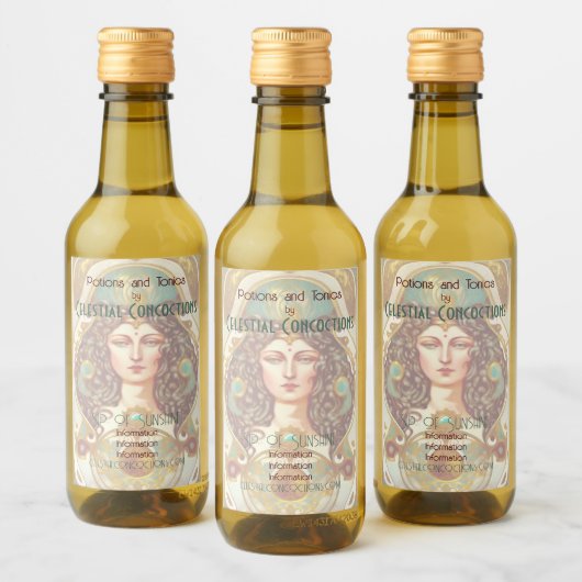 Erstellen Sie Ihre eigenen Viktorianischen Hohepri Weinetikett (Flaschen)