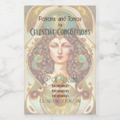 Erstellen Sie Ihre eigenen Viktorianischen Hohepri Weinetikett (Einzelnes Label)