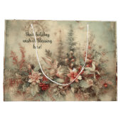 Erstellen Sie Ihre eigenen Viktorianischen Weihnac Große Geschenktüte (Rückseite)