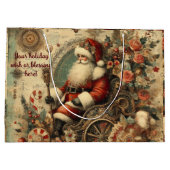 Erstellen Sie Ihre eigenen Viktorianischen Weihnac Große Geschenktüte (Rückseite)