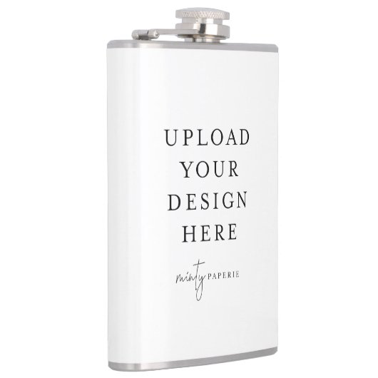 Erstellen Sie Ihre eigenen Vinyl ummantelt 8oz. Me Flachmann (Rechts)