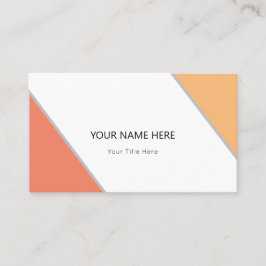 Erstellen Sie Ihre eigenen Visitenkarte