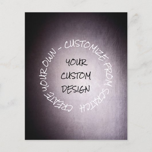 Erstellen Sie Ihre eigenen, vollständig angepasste Flyer (Vorne)