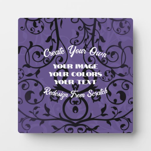 Erstellen Sie Ihre eigenen, vollständig angepasste Fotoplatte (Vorderseite)