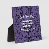 Erstellen Sie Ihre eigenen, vollständig angepasste Fotoplatte (Vorderseite)