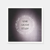 Erstellen Sie Ihre eigenen, vollständig angepasste Serviette (Vorderseite)