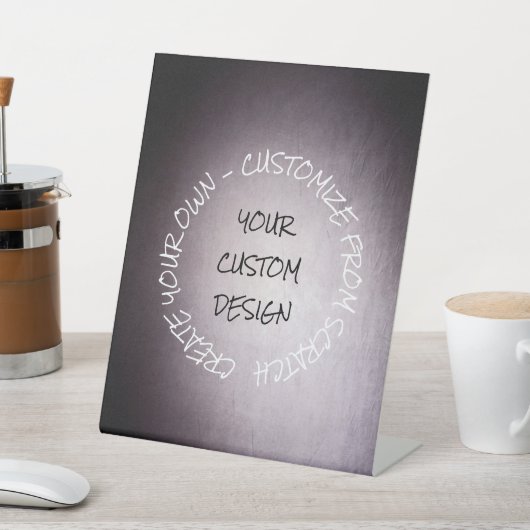 Erstellen Sie Ihre eigenen, vollständig angepasste Sockelschild (In SItu)