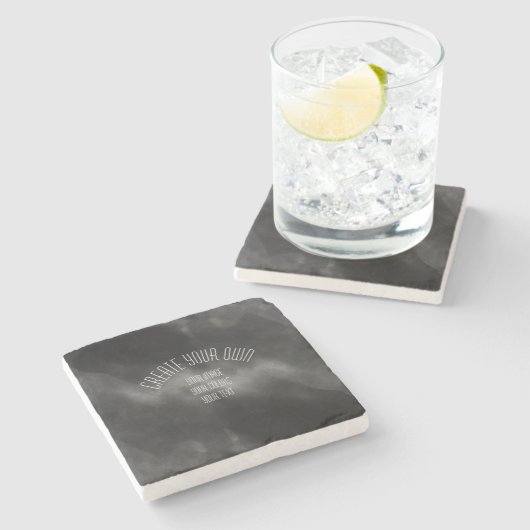 Erstellen Sie Ihre eigenen, vollständig angepasste Steinuntersetzer (Seitenansicht)