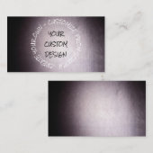 Erstellen Sie Ihre eigenen, vollständig angepasste Visitenkarte (Vorne/Hinten)