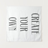 Erstellen Sie Ihre eigenen Wandteppich (Vorderseite (Horizontal))