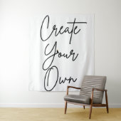 Erstellen Sie Ihre eigenen Wandteppich (Beispiel)