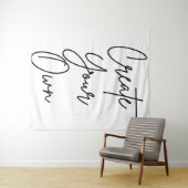 Erstellen Sie Ihre eigenen Wandteppich (Beispiel (Horizontal))