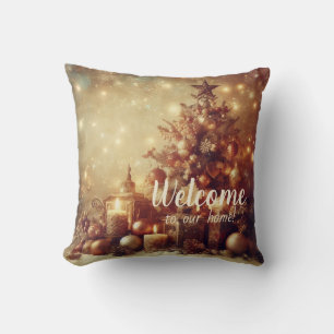 Erstellen Sie Ihre eigenen warmen Weihnachtskerzen Kissen