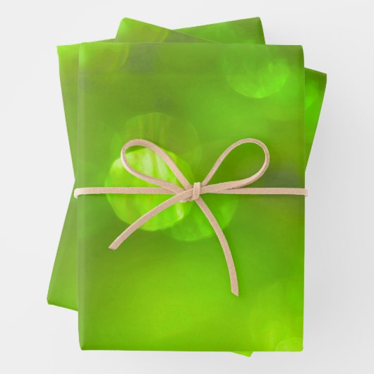 Erstellen Sie Ihre eigenen weichen Bokeh-Lichter - Geschenkpapier Set (Beispiel)