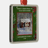 Erstellen Sie Ihre eigenen Weihnachten auf unserer Ornament Aus Metall (Rechts)