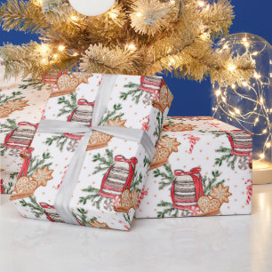 Erstellen Sie Ihre eigenen Weihnachts-Leckereien w Geschenkpapier